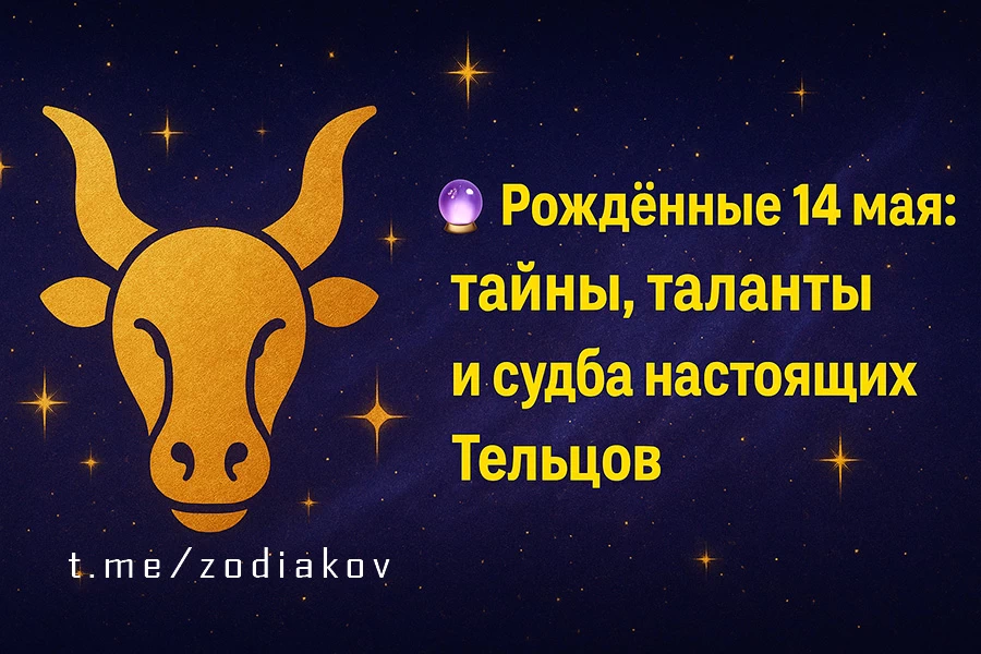 Характеристика человека, родившегося 14 мая