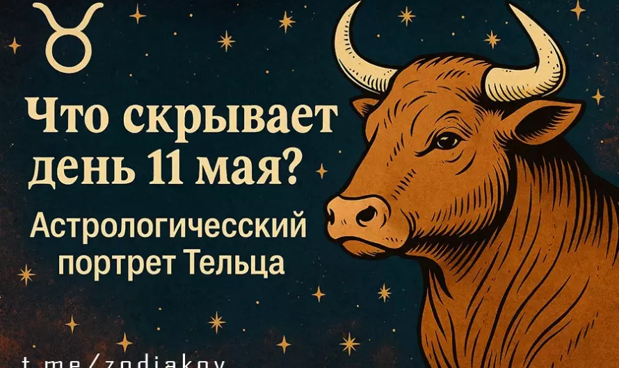 🔮 Что скрывает день 11 мая? Астрологический портрет упрямого, чувственного и загадочного Тельца