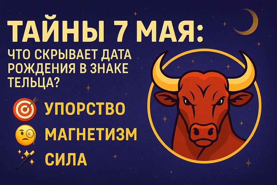 Подробная характеристика человека, родившегося 7 мая