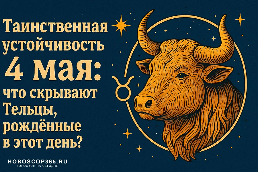 Подробная характеристика человека, рождённого 4 мая