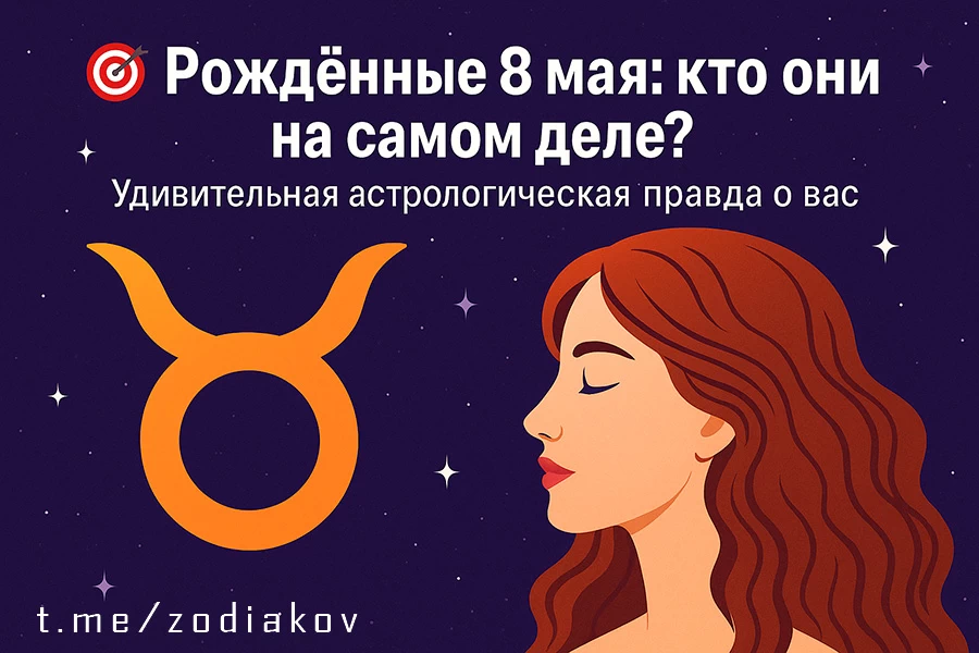 Подробная характеристика человека, рождённого 8 мая