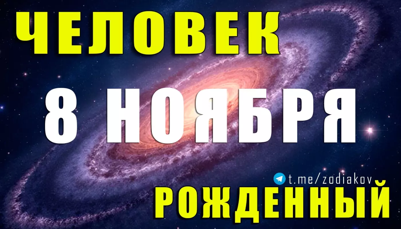 Подробная характеристика человека, рождённого 8 ноября