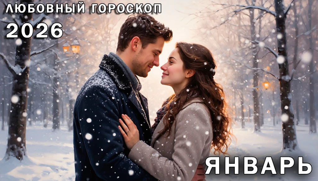 Любовный гороскоп на январь 2026
