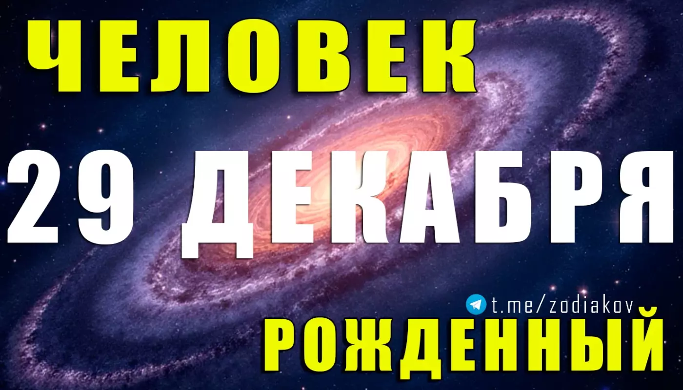 Подробная характеристика человека, рождённого 29 декабря