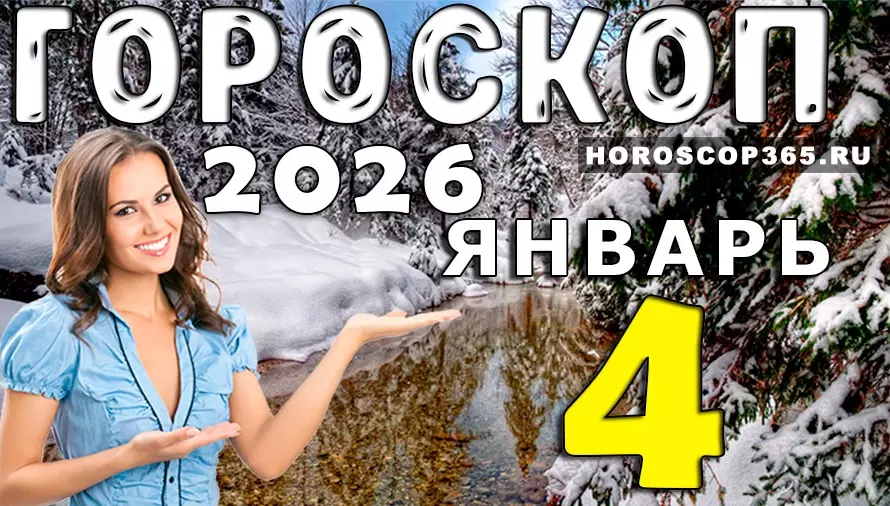 Гороскоп на 4 января 2026 года: как звёзды направляют все знаки зодиака в начале года