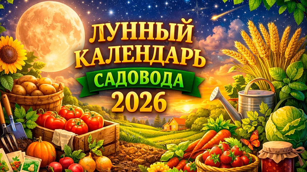 Лунный календарь садовода и огородника 2026