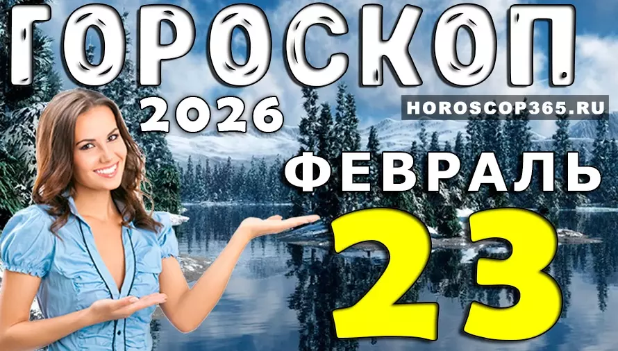 Гороскоп на 23 февраля 2026 года для всех знаков зодиака — день силы и решений ✨