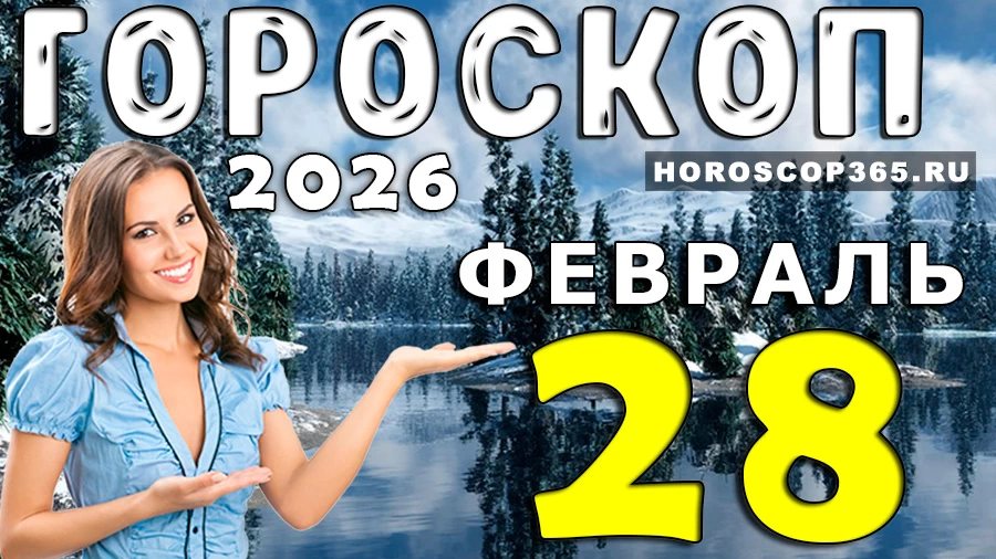 Гороскоп на 28 февраля 2026 года