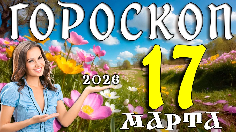 Гороскоп на 17 марта 2026 года