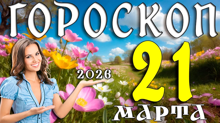Гороскоп на 21 марта 2026 года