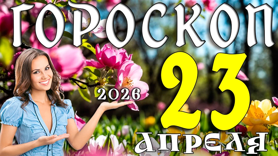 Гороскоп на 23 апреля 2026 года