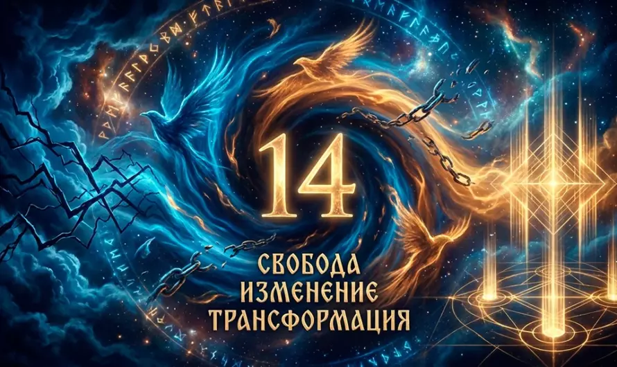 Значение числа 14 — свобода или кармический урок судьбы? 🌪️