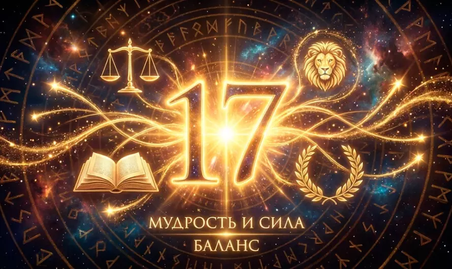 Значение числа 17 — код судьбы, который ведёт к успеху и признанию 🌟
