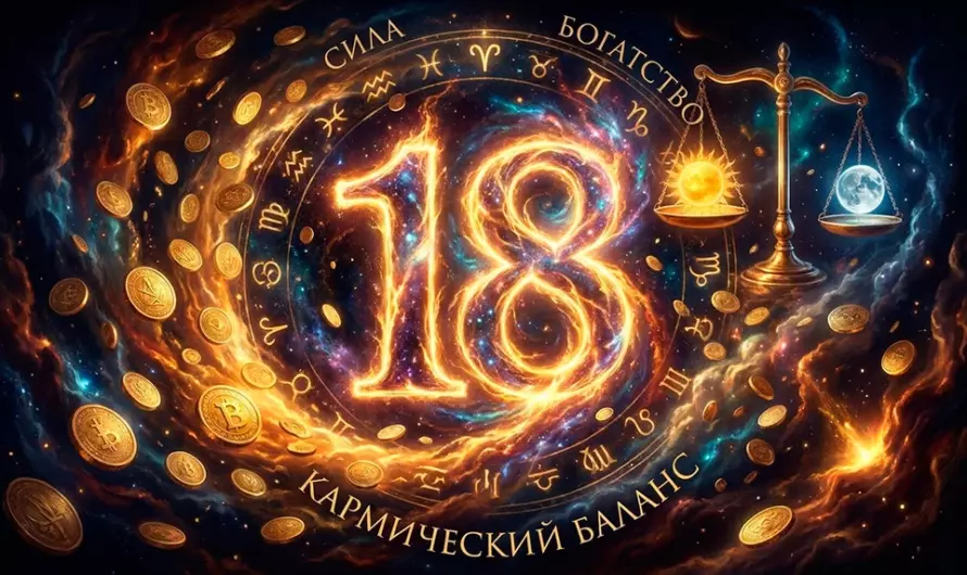 Значение числа 18 — карма денег, власти и скрытых испытаний судьбы 💰
