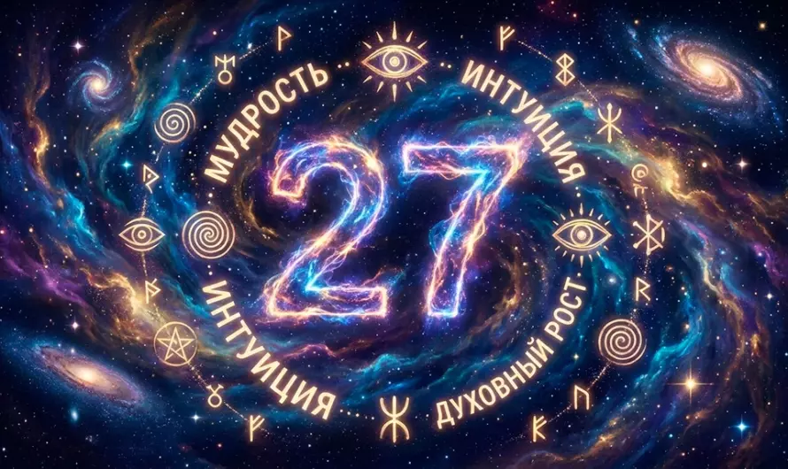 Значение числа 27 — тайный код мудрости и судьбоносных перемен ✨