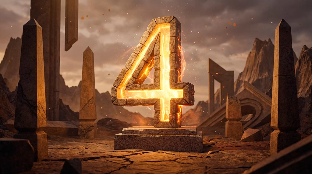Значение числа 4
