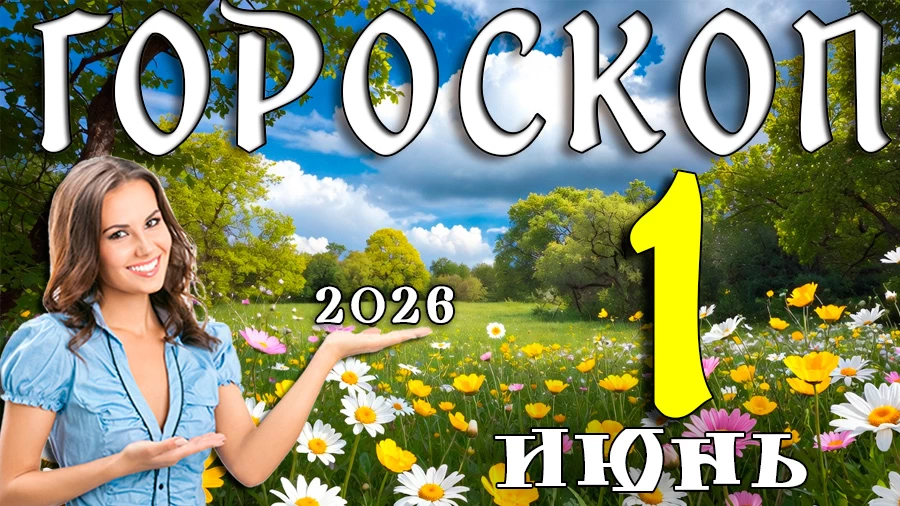 Гороскоп на 1 июня 2026 года