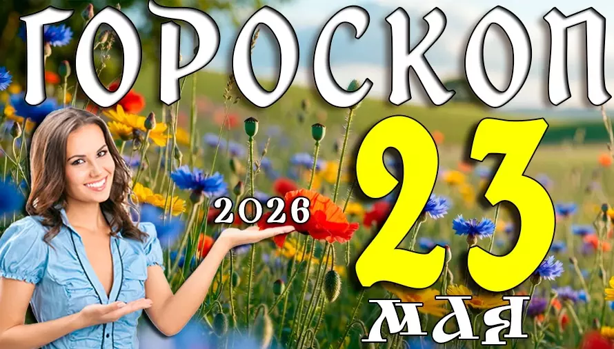 Гороскоп на 23 мая 2026 года 🌙 День неожиданных встреч, сильных эмоций и важных перемен