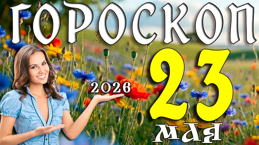 Гороскоп на 23 мая 2026 года