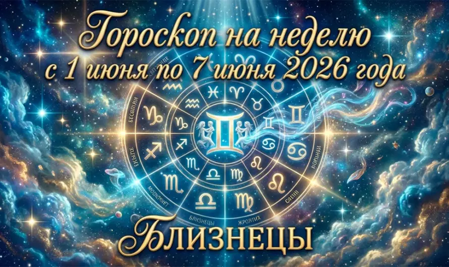 Гороскоп на неделю с 1 по 7 июня 2026: Кому судьба готовит счастливый поворот?