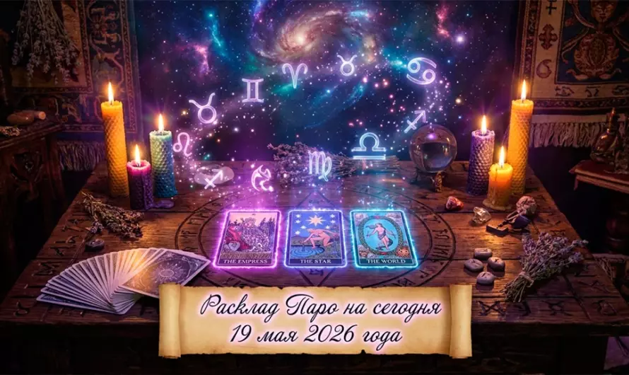 🔮 Расклад Таро на сегодня 19 мая 2026 года — судьбоносные знаки, тайные подсказки и важные перемены
