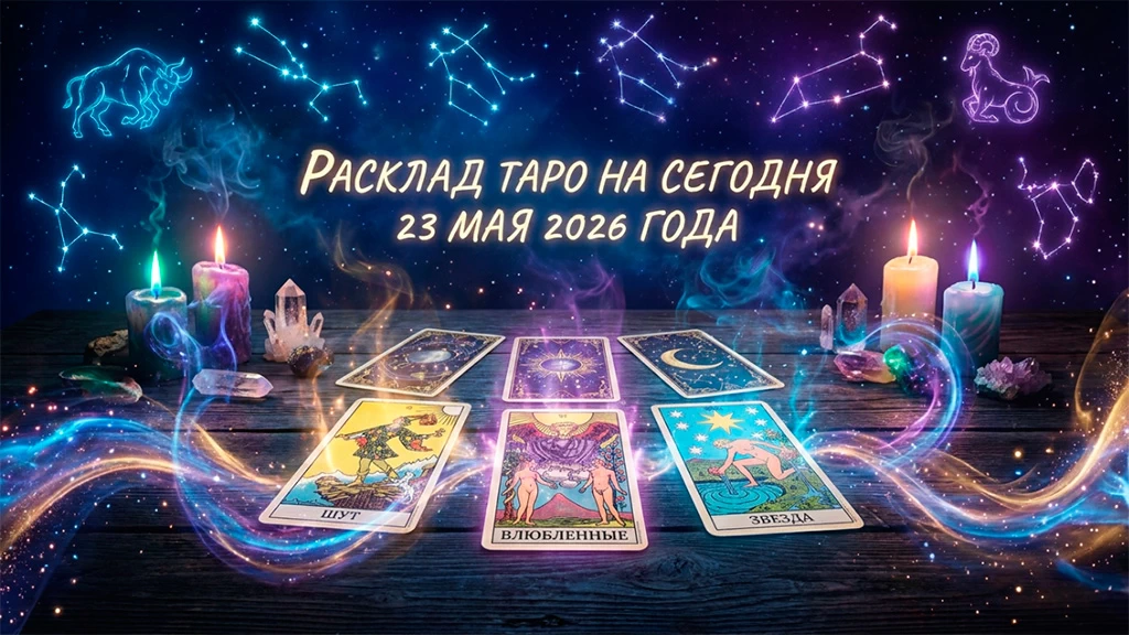 Расклад Таро на сегодня 23 мая 2026 года