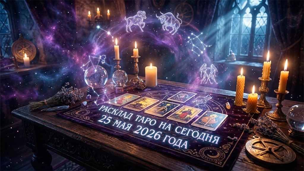 Расклад Таро на сегодня 25 мая 2026 года