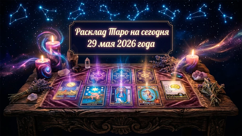 Расклад Таро на сегодня 29 мая 2026 года