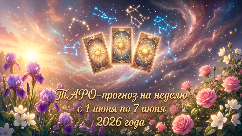 ТАРО-прогноз на неделю с 1 июня по 7 июня 2026 года