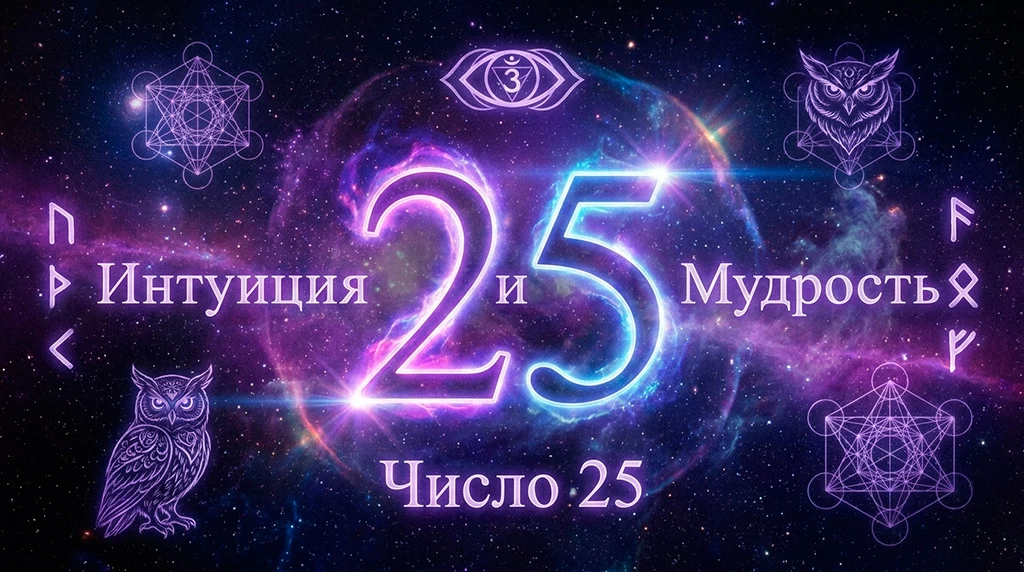 Значение числа 25