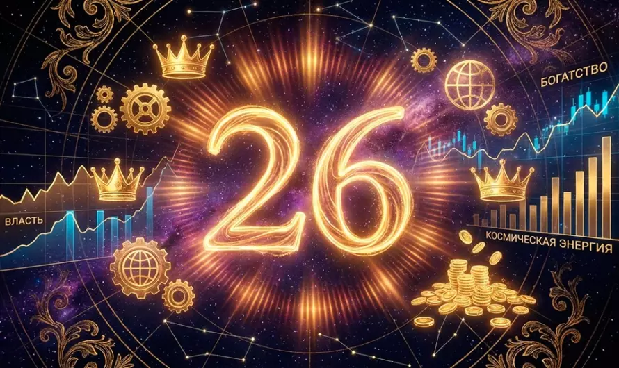 Значение числа 26 — судьба успеха, денег и ответственности 💼