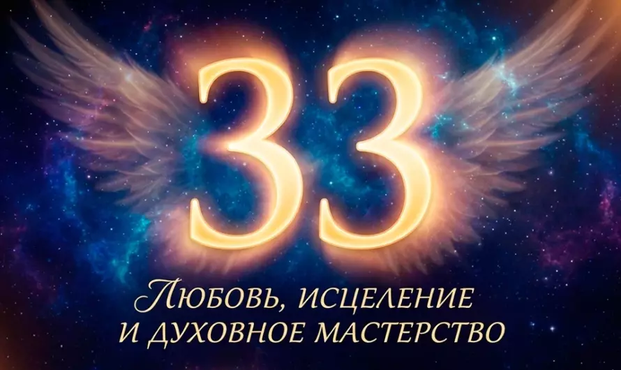 Значение числа 33 — тайна числа мастера и высшей миссии ✨