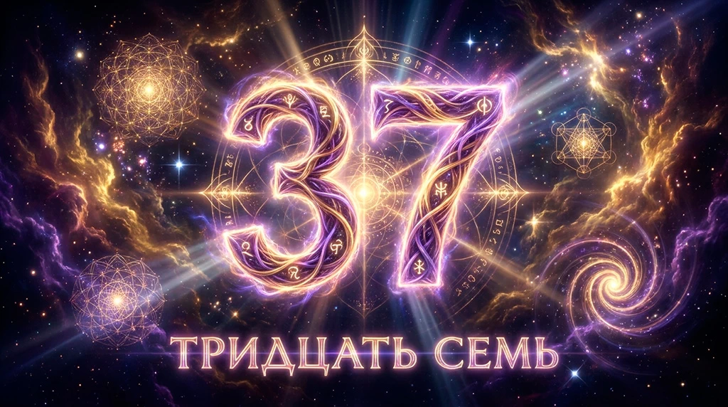 Значение числа 37