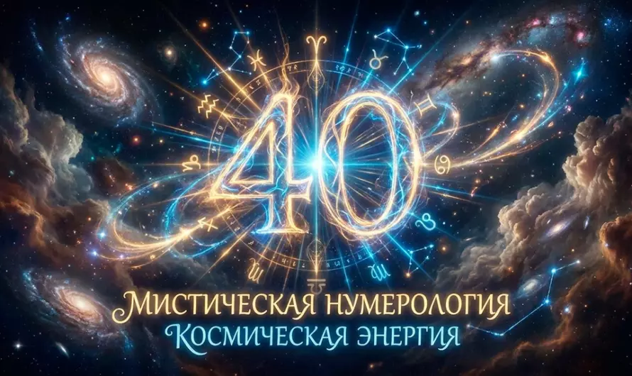 Значение числа 40 🔮 Почему эта цифра считается символом судьбы и великих перемен