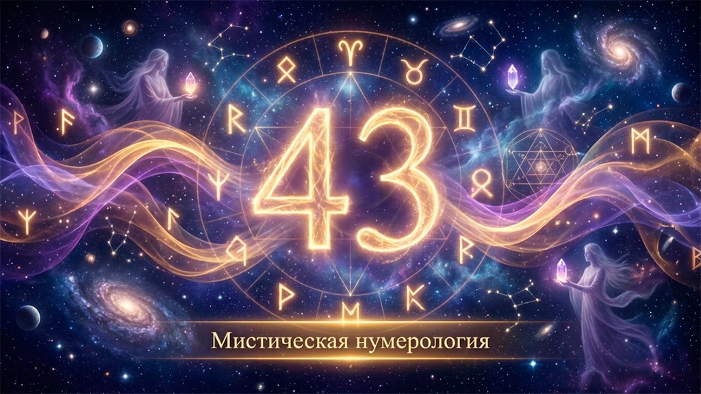 Значение числа 43