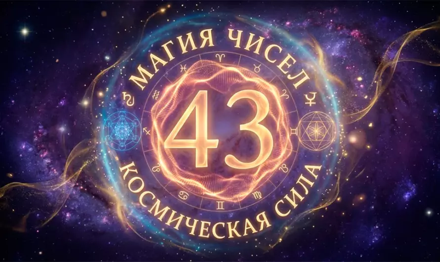 Значение числа 43 🔮 Тайна цифры, которая меняет судьбу и раскрывает скрытые таланты