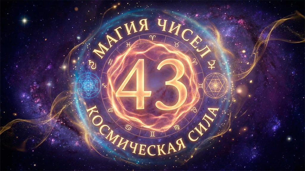 Значение числа 43