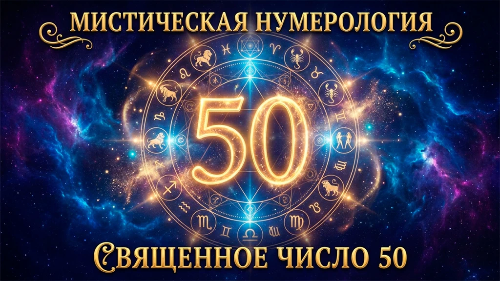 Значение числа 50