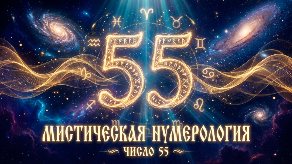 Значение числа 55