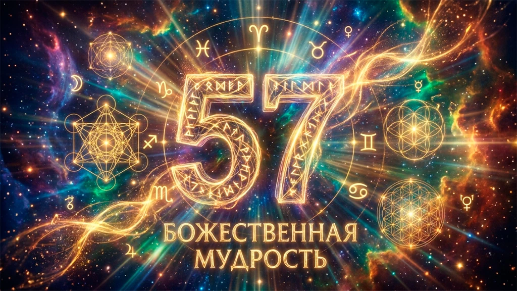 Значение числа 57