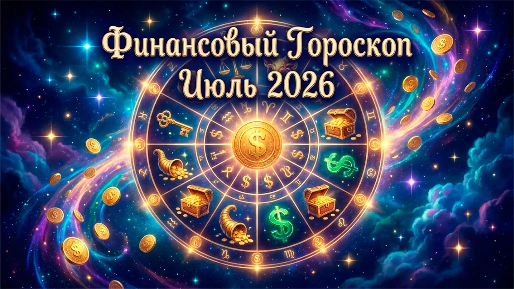 Финансовый гороскоп на июль 2026