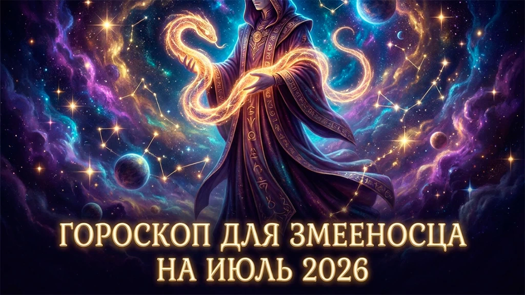 Гороскоп для Змееносца на июль 2026