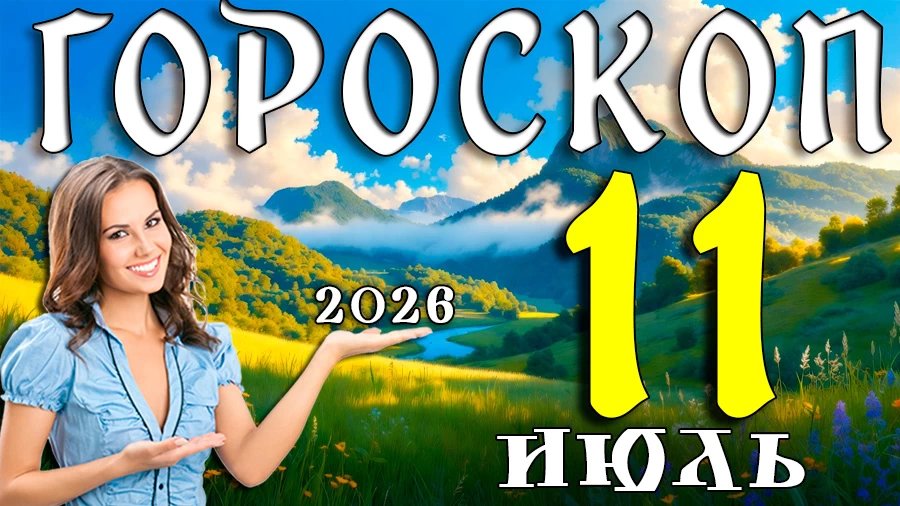 Гороскоп на 11 июля 2026 года