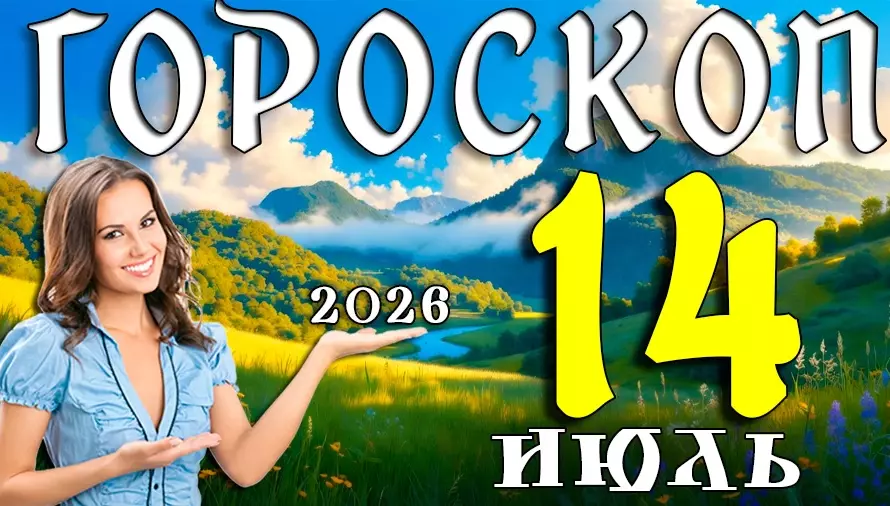 Гороскоп на 14 июля 2026 года 🌙 День ярких возможностей, счастливых совпадений и важных открытий