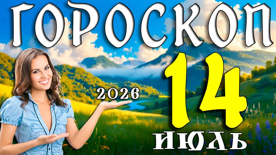 Гороскоп на 14 июля 2026 года