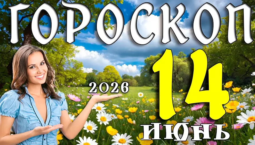Гороскоп на 14 июня 2026 года 🌟 День ярких возможностей, неожиданных встреч и важных решений