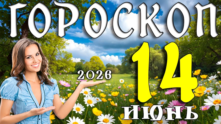 Гороскоп на 14 июня 2026 года