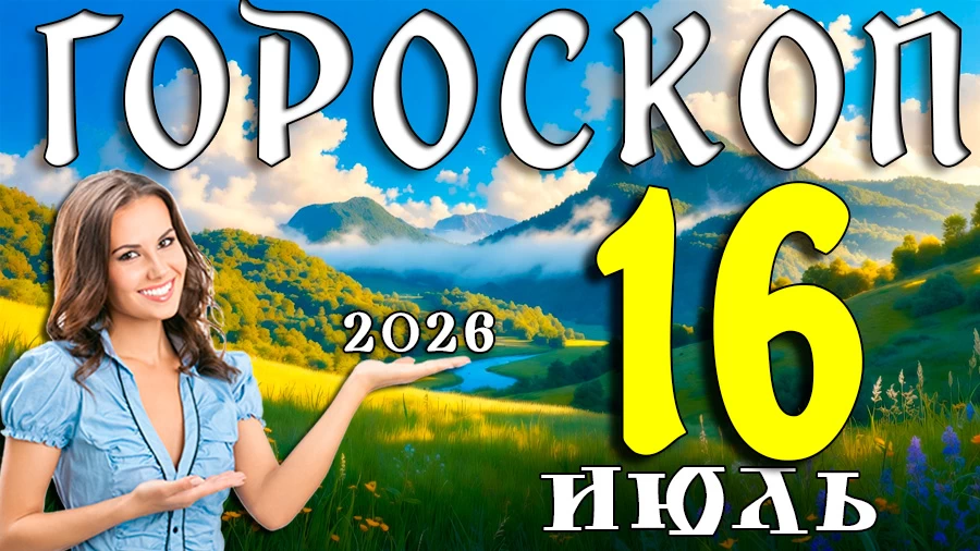 Гороскоп на 16 июля 2026 года