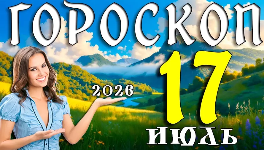 Гороскоп на 17 июля 2026 года 🌙 День счастливых совпадений, важных открытий и новых возможностей