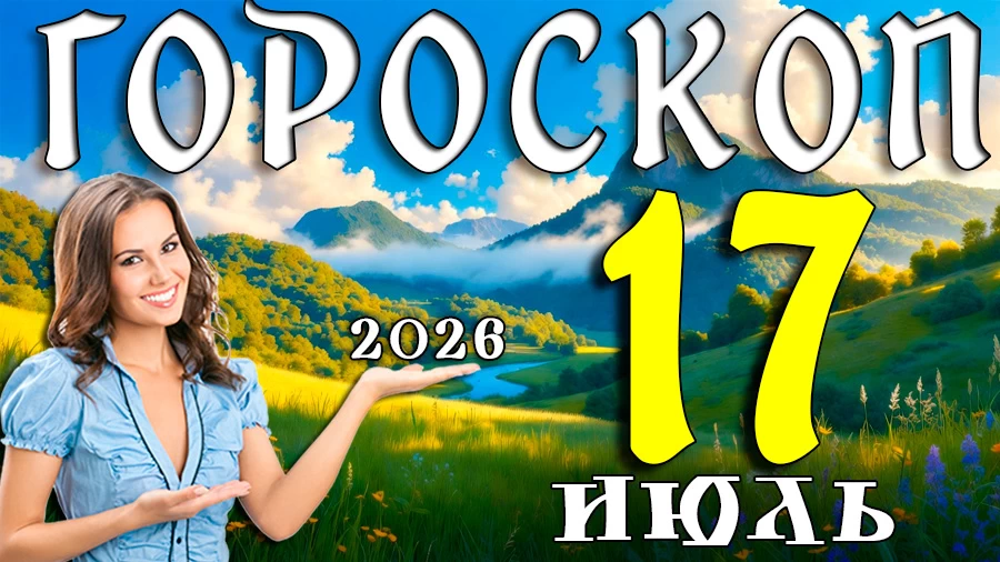 Гороскоп на 17 июля 2026 года